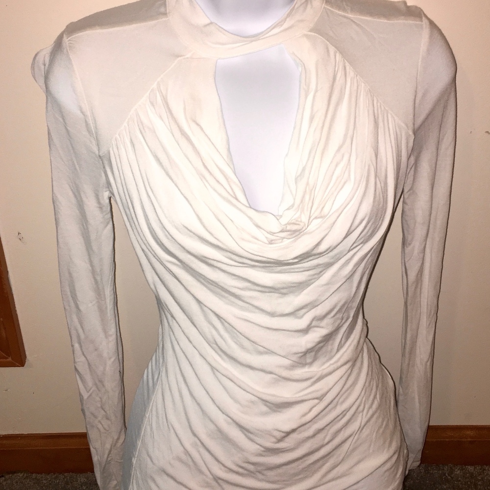 White Guess turtleneck